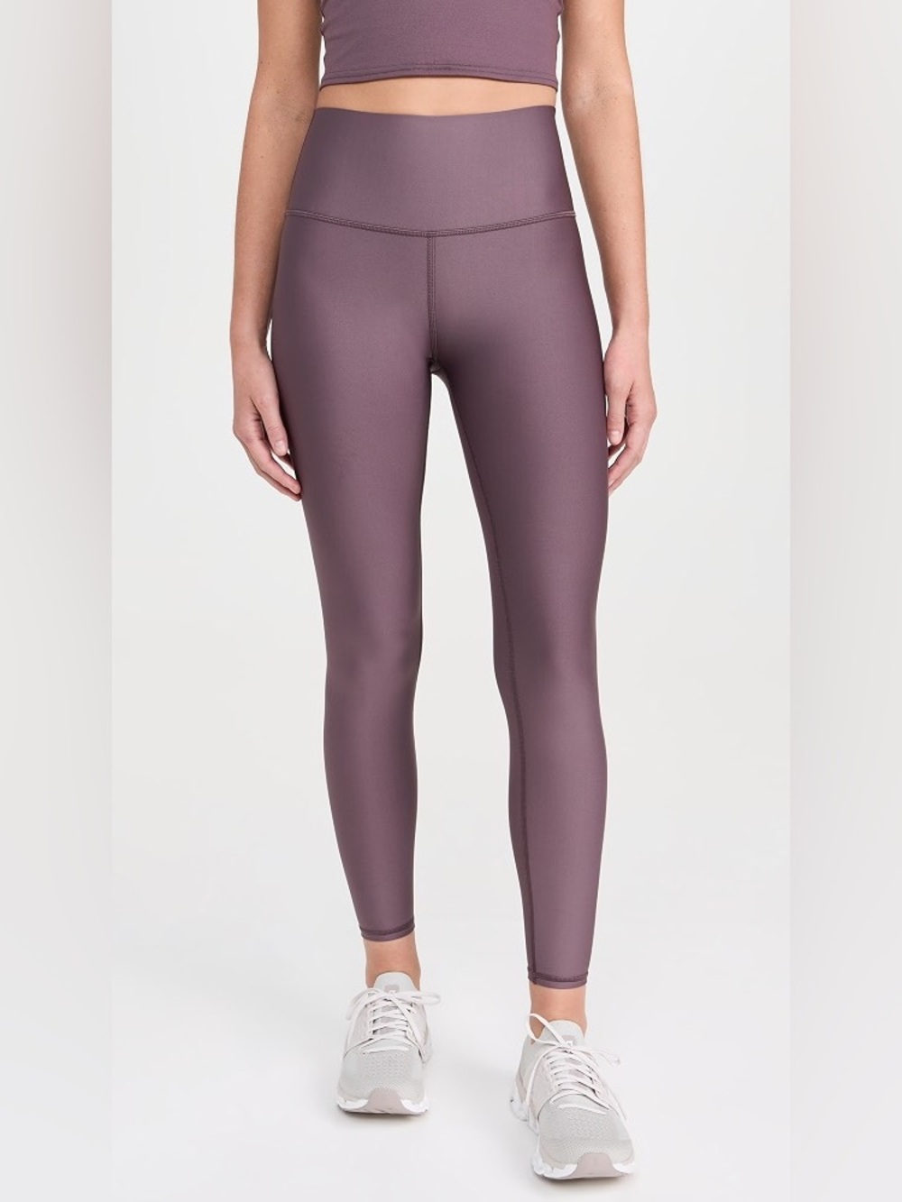 Alo Yoga 7/8 high waist airlift leggings plum color size XS
